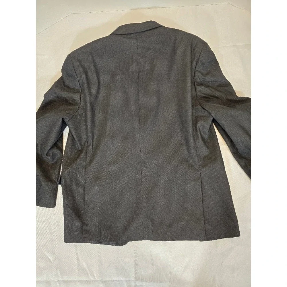 Michael Kors‎ Blazer Sport Coat Two Button Textured Black Size 44S